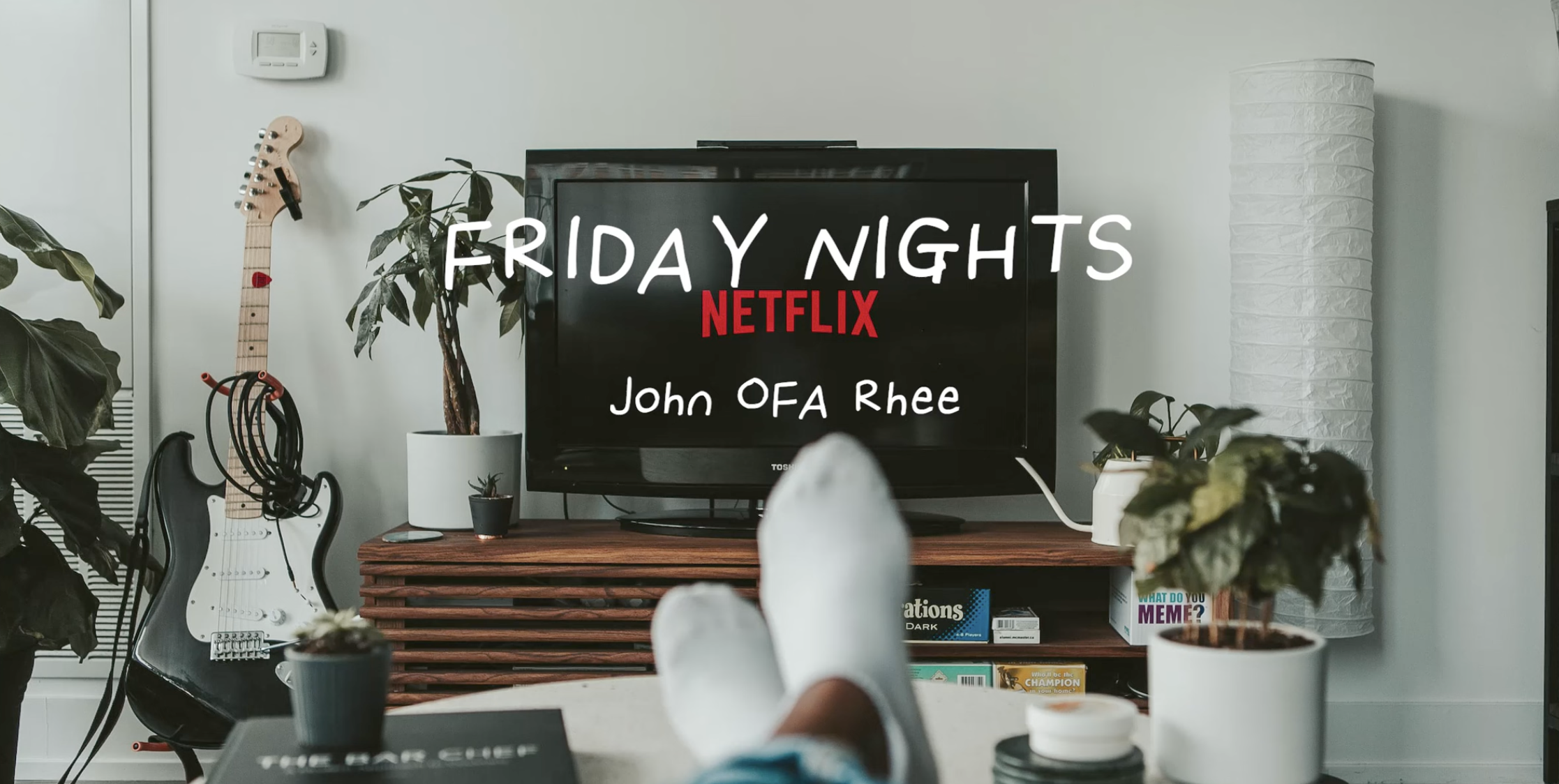 “Friday Nights” — John OFA Rhee w. Bottle Gods